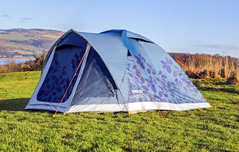 Eco-friendly Devon 300 tent - made using 69 plastic bottles © Vango Eco-friendly Devon 300 tent - made using 69 plastic bottles © Vango