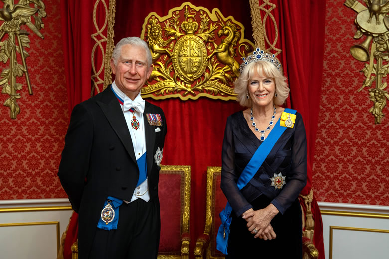 The Royal Palace with King Charles III & Queen Camilla at Madame Tussauds London © Kirra Junior - Merlin Entertainment Group The Royal Palace with King Charles III & Queen Camilla at Madame Tussauds London © Kirra Junior - Merlin Entertainment Group