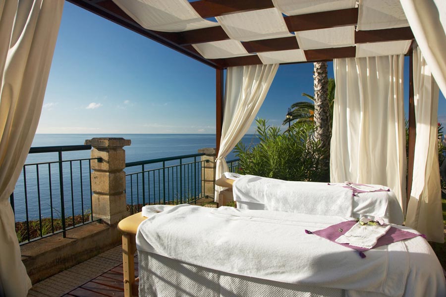 Outdoor Spa, Cliff Bay Hotel - photo courtesy of Porto Bay Hotels & Resorts Outdoor Spa, Cliff Bay Hotel - photo courtesy of Porto Bay Hotels & Resorts