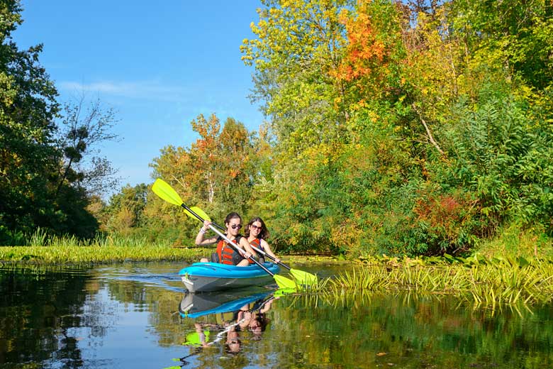 Paddling leisurely downstream © Iuliia Sokolovska - Adobe Stock Image Paddling leisurely downstream © Iuliia Sokolovska - Adobe Stock Image