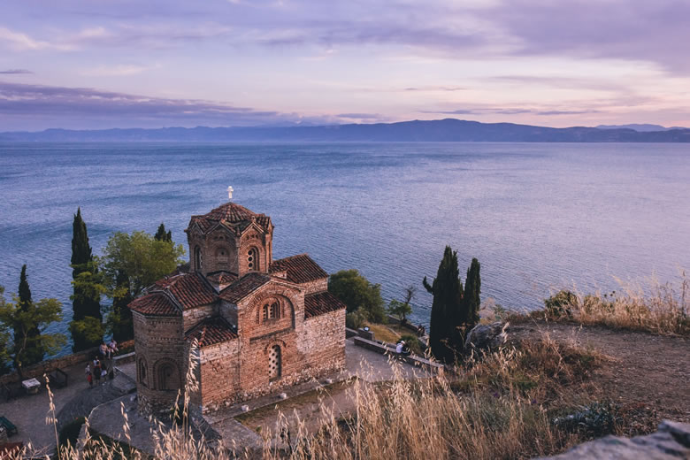 Church of St John, Kaneo, Lake Ohrid, North Macedonia - Photo by Kristijan Arsov on Unsplash